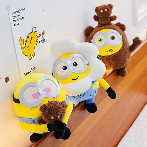 25cm Kawaii Minions Plush Toys – Soft Dolls for Birthday Gift - for just $21.95! 