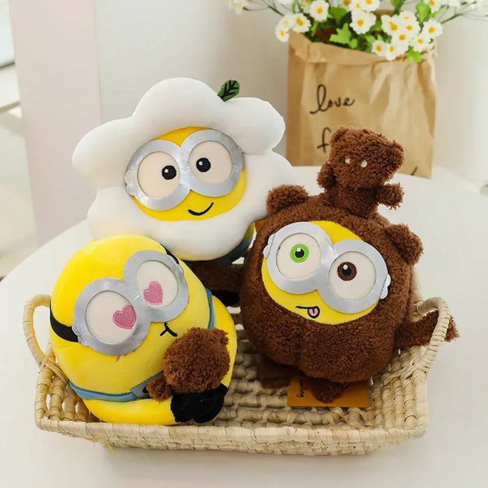 25cm Kawaii Minions Plush Toys – Soft Dolls for Birthday Gift - for just $19.99! 