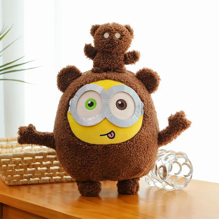 25cm Kawaii Minions Plush Toys – Soft Dolls for Birthday Gift - for just $19.99! 
