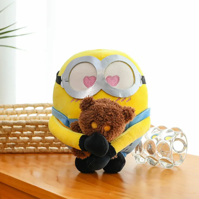25cm Kawaii Minions Plush Toys – Soft Dolls for Birthday Gift - for just $19.99! 