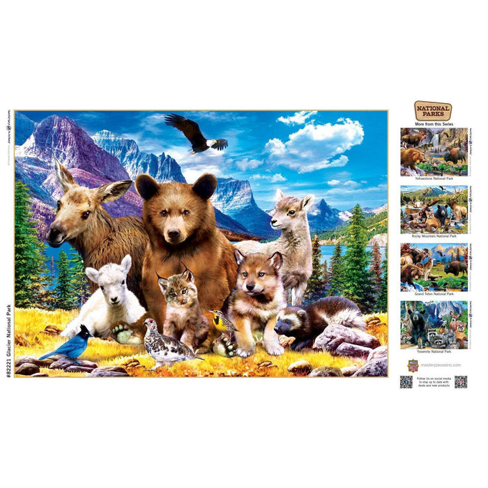 Glacier National Park 500 Piece Jigsaw Puzzle - for just $14.99! 