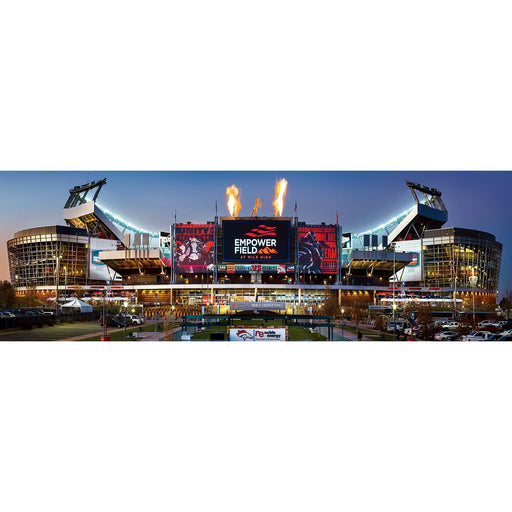 Denver Broncos - Stadium View 1000 Piece Panoramic Jigsaw Puzzle - Just $19.99! Shop now at Retro Gaming of Denver