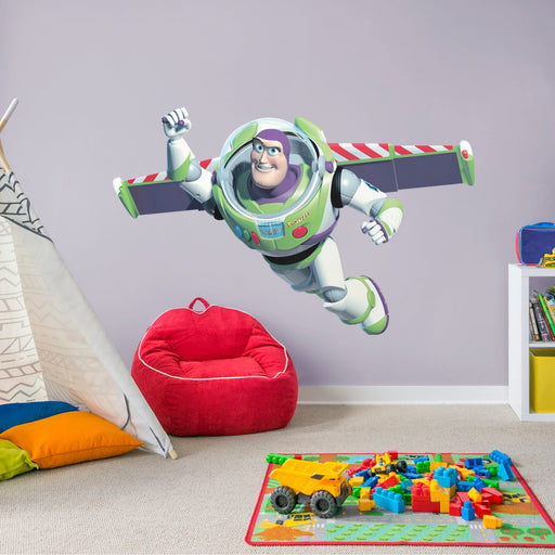 Buzz Lightyear - Officially Licensed Disney/PIXAR Removable Wall Decal - Premium Vinyl Die-Cut Character - Just $119.99! Shop now at Retro Gaming of Denver