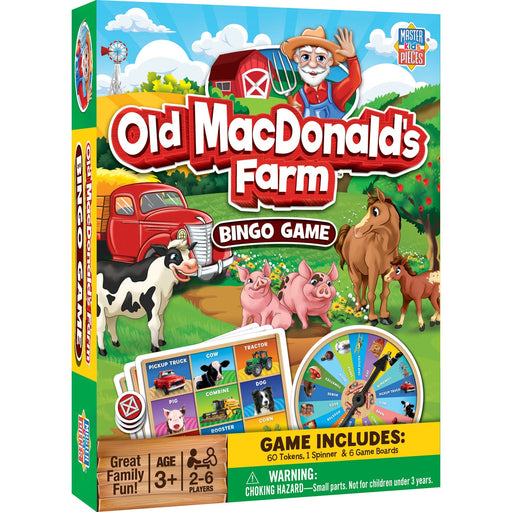 Old MacDonald's Farm Bingo Game - Just $12.99! Shop now at Retro Gaming of Denver