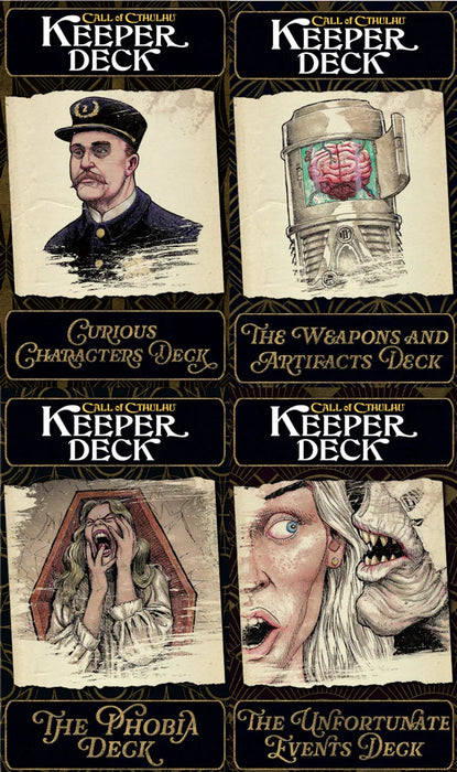 Call of Cthulhu Keeper Decks (2nd Edition) - for just $29.95! 