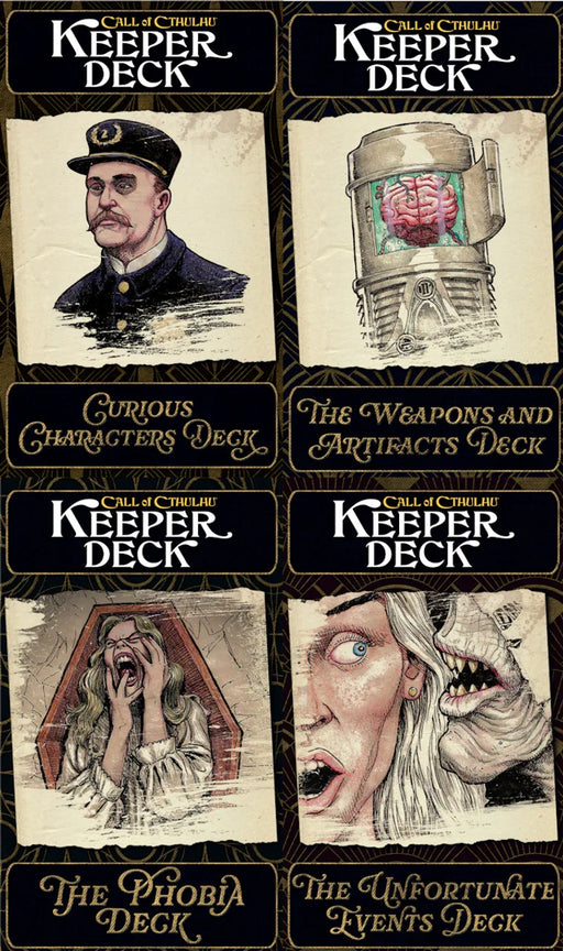 Call of Cthulhu Keeper Decks (2nd Edition) - for just $29.95! 