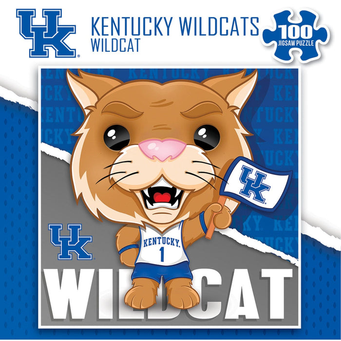 Kentucky Wildcats - NCAA Mascot 100 Piece Jigsaw Puzzle - for just $7.99! 