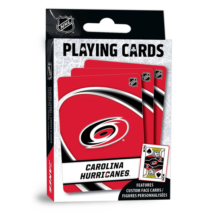 Carolina Hurricanes Playing Cards - 54 Card Deck - Just $6.99! Shop now at Retro Gaming of Denver