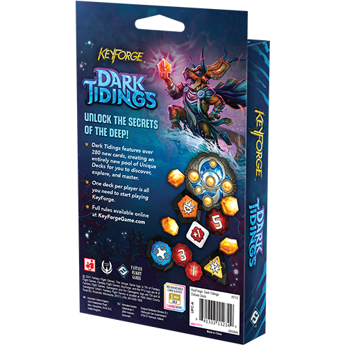 KeyForge: Dark Tidings Deluxe Deck - for just $14.95! 