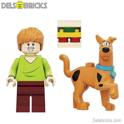 Shaggy & Scooby Doo Minifigures - Join the Mystery Solving Duo! (Lego-Compatible Minifigures) - Premium Minifigures - Just $4.99! Shop now at Retro Gaming of Denver