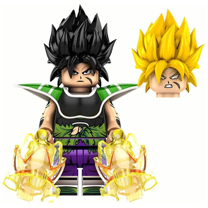 Broly Dragon Ball Z Minifigures - Classic & Super Styles (Lego-Compatible Minifigures) - Just $4.99! Shop now at Retro Gaming of Denver