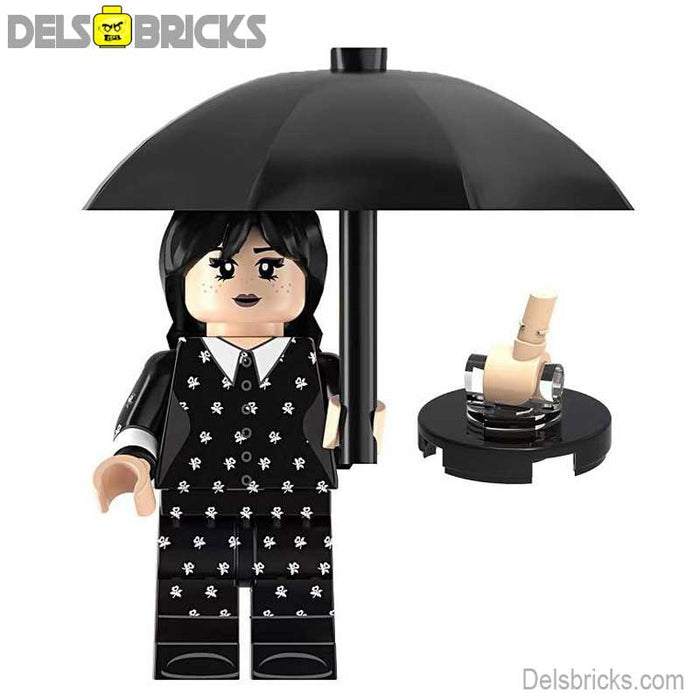 Wednesday Addams School Uniform Figurine (NEW) Lego-Compatible Minifigures - Premium Minifigures - Just $3.99! Shop now at Retro Gaming of Denver