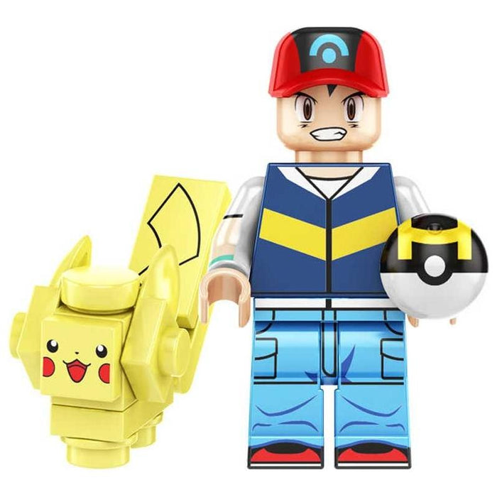 Pokémon Ash & Pikachu Anime Lego-Compatible Minifigures - Just $3.99! Shop now at Retro Gaming of Denver