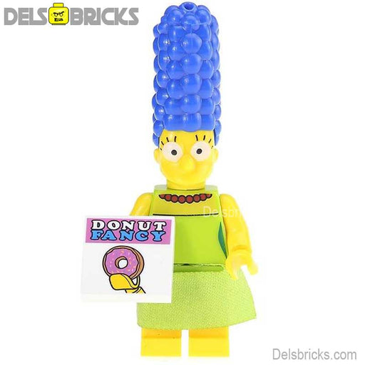 Marge Simpson Custom Lego Minifigure (Lego-Compatible Minifigures) - Premium Minifigures - Just $3.99! Shop now at Retro Gaming of Denver