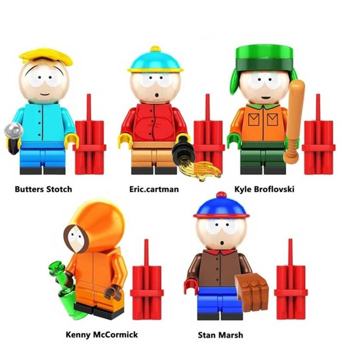 Kenny McCormick South Park Minifigures (Lego-Compatible Minifigures) - Premium Minifigures - Just $4.99! Shop now at Retro Gaming of Denver