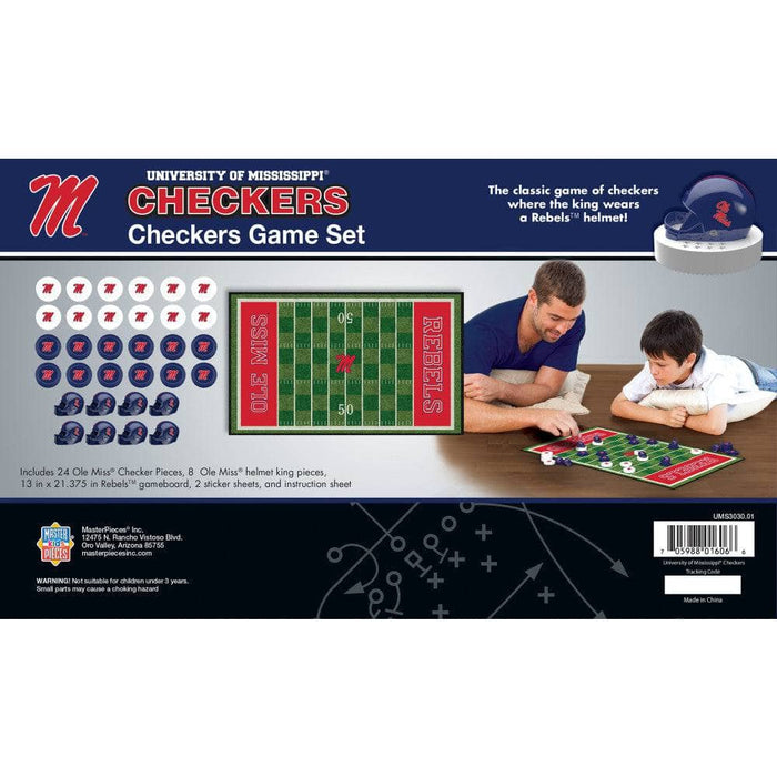 Ole Miss Rebels Checkers Board Game - for just $19.99! 