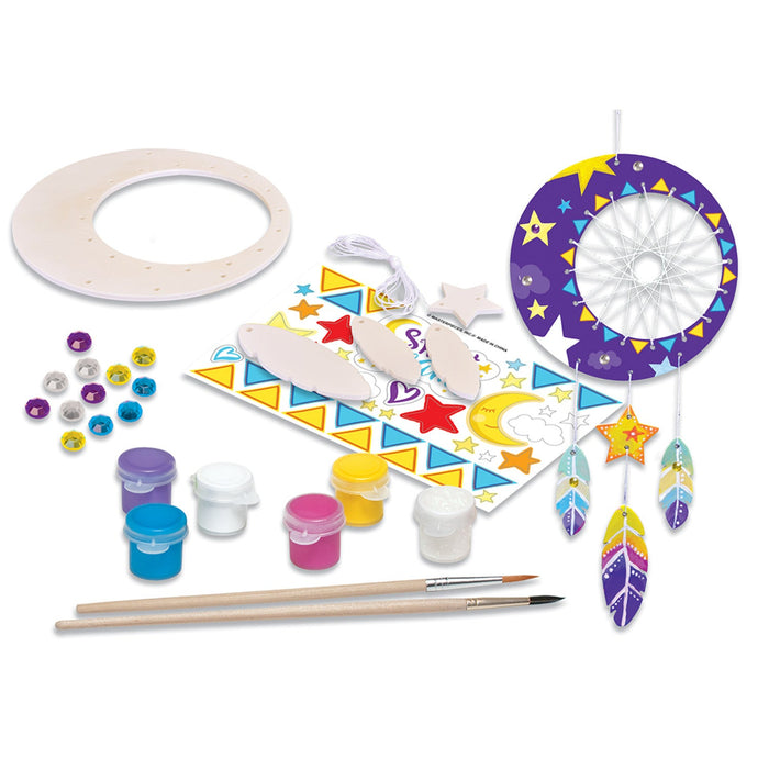 Dreamcatcher Wood Craft & Paint Kit - Just $16.99! Shop now at Retro Gaming of Denver