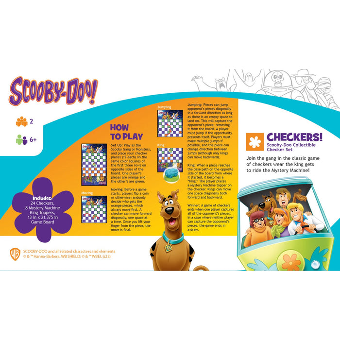 Scooby-Doo! Checkers Board Game Board Game - Just $19.99! Shop now at Retro Gaming of Denver