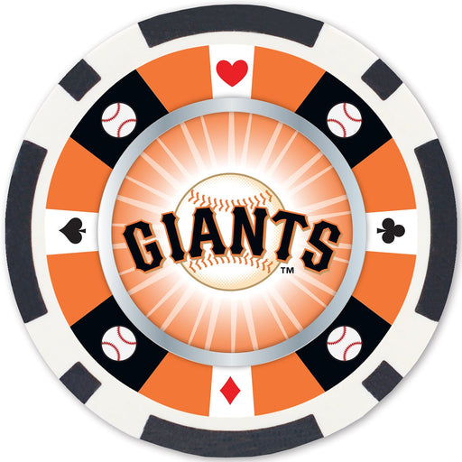 San Francisco Giants 100 Piece Poker Chips - Just $17.99! Shop now at Retro Gaming of Denver