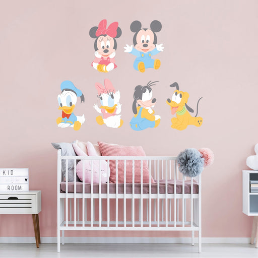 Disney: Baby Mickey & Friends - Officially Licensed Disney Removable Wall Decal - Premium Vinyl Die-Cut Character - Just $99.99! Shop now at Retro Gaming of Denver