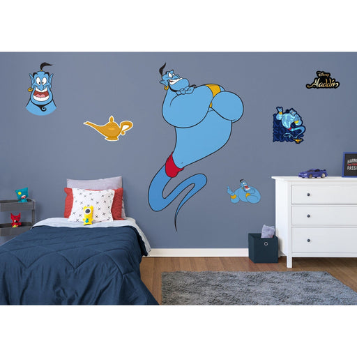 Aladdin: Genie RealBigs        - Officially Licensed Disney Removable Wall   Adhesive Decal - Premium Vinyl Die-Cut Character - Just $69.99! Shop now at Retro Gaming of Denver