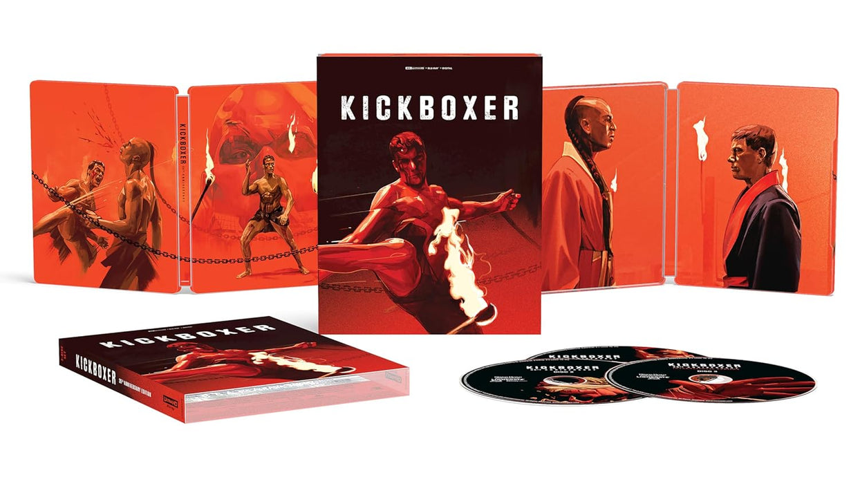 Kickboxer - Limited Edition Steelbook (4K Ultra HD + Blu-ray + Digital) - for just $52.99! 