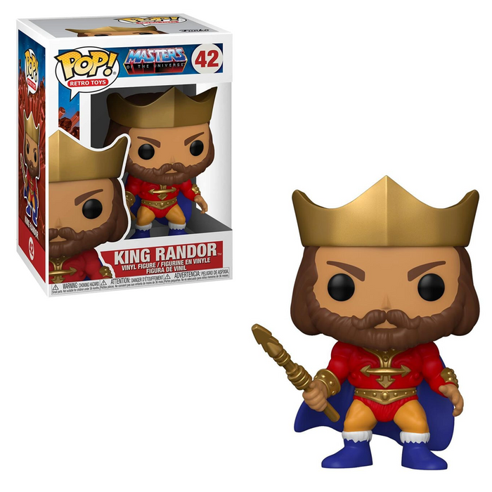 Funko POP! Masters of the Universe - King Randor (Metallic) Vinyl Figure - for just $11.99! 