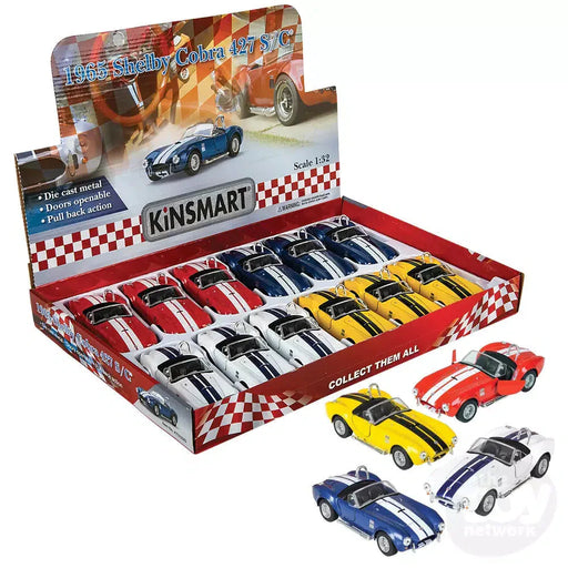 5" Diecast 1965 Shelby Cobra 427 S/C - Premium Trains & Vehicles - Just $7.99! Shop now at Retro Gaming of Denver