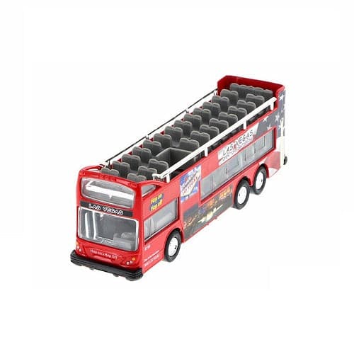 6" Diecast Sightseeing Bus - Premium Trains & Vehicles - Just $8.99! Shop now at Retro Gaming of Denver