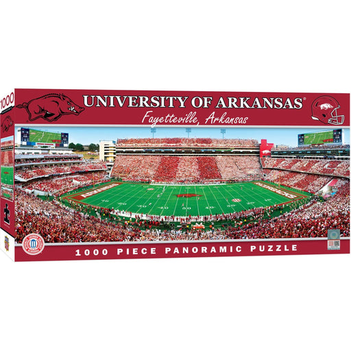 Arkansas Razorbacks - 1000 Piece Panoramic Jigsaw Puzzle - for just $19.99! 