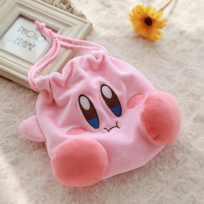 Kawaii Star Kirby Plush Cosmetic Bag - for just $38.95! 