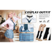 Kitagawa Marin School Uniform Cosplay – My Dress-Up Darling Set for Women - for just $66.99! 