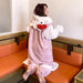 Hello Kitty Kawaii Bow Furry Pajamas - Sweet Long Anime Plush Loungewear - for just $86.95! 