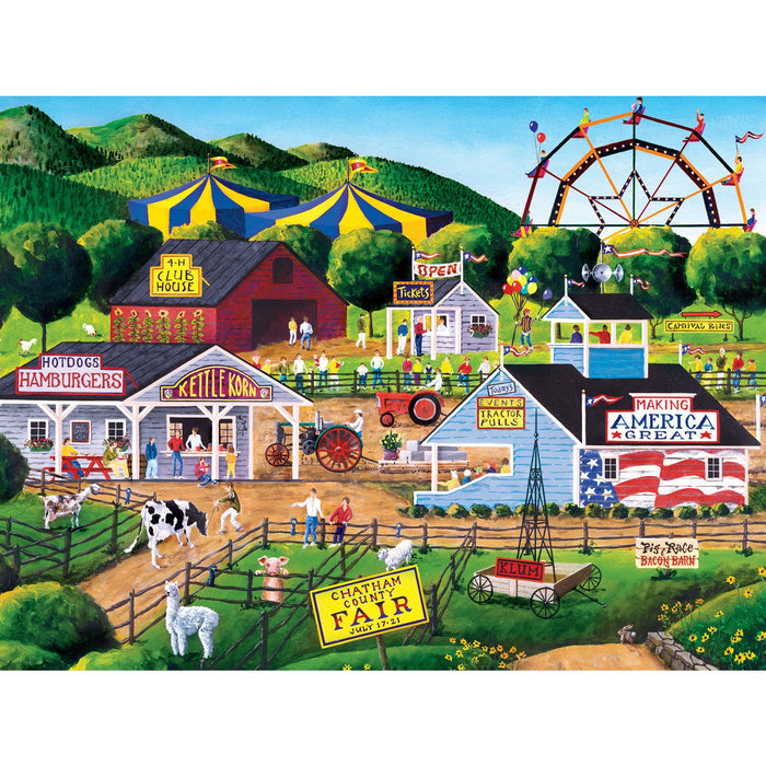 Family Time - Summer Carnival 400 Piece Jigsaw Puzzle - Just $14.99! Shop now at Retro Gaming of Denver