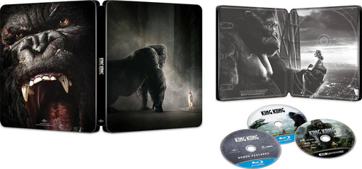 King Kong (2005) - Limited Edition Steelbook (4K Ultra HD + Blu-ray + Digital) - for just $39.99! 
