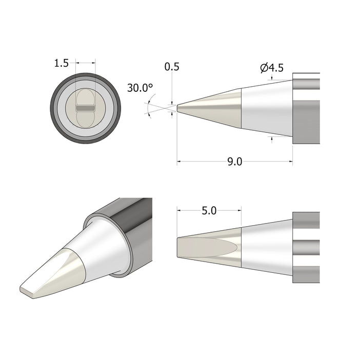 FixHub Soldering Iron Wedge 1.5 Tip - for just $19.95! 
