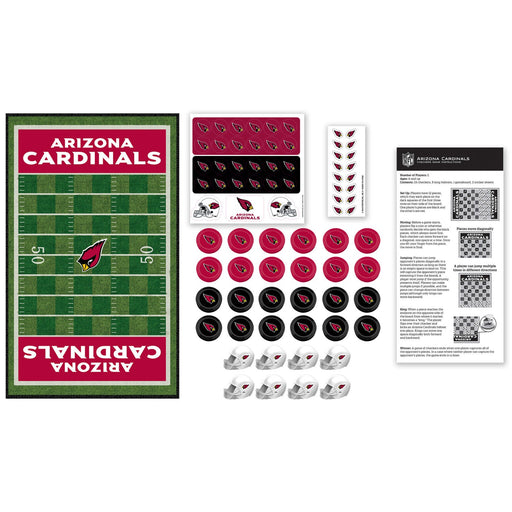 Arizona Cardinals Checkers Board Game - Just $19.99! Shop now at Retro Gaming of Denver