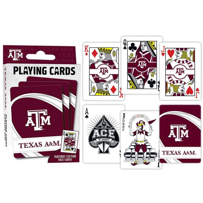 Texas A&M Aggies Playing Cards - 54 Card Deck - for just $7.99! 