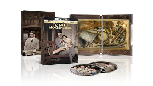 To Kill a Mockingbird  - Limited Edition Steelbook (4K Ultra HD + Blu-ray + Digital) - for just $37.99! 