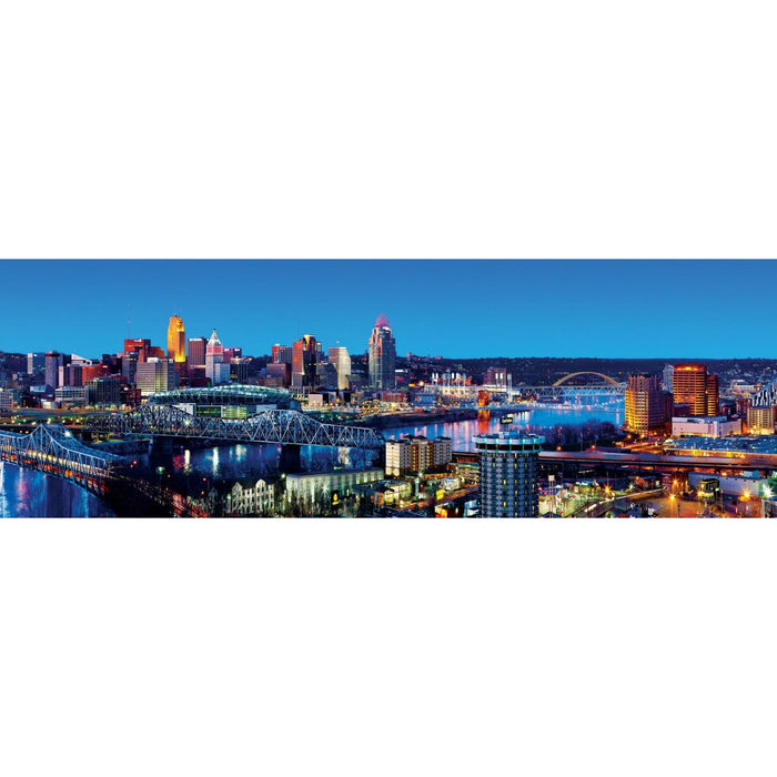 Cincinnati, Ohio 1000 Piece Panoramic Jigsaw Puzzle - for just $19.99! 