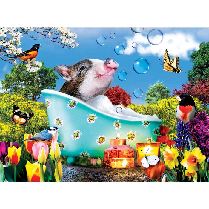 Wild & Whimsical - 500 Piece Jigsaw Puzzles 4 Pack - for just $19.99! 