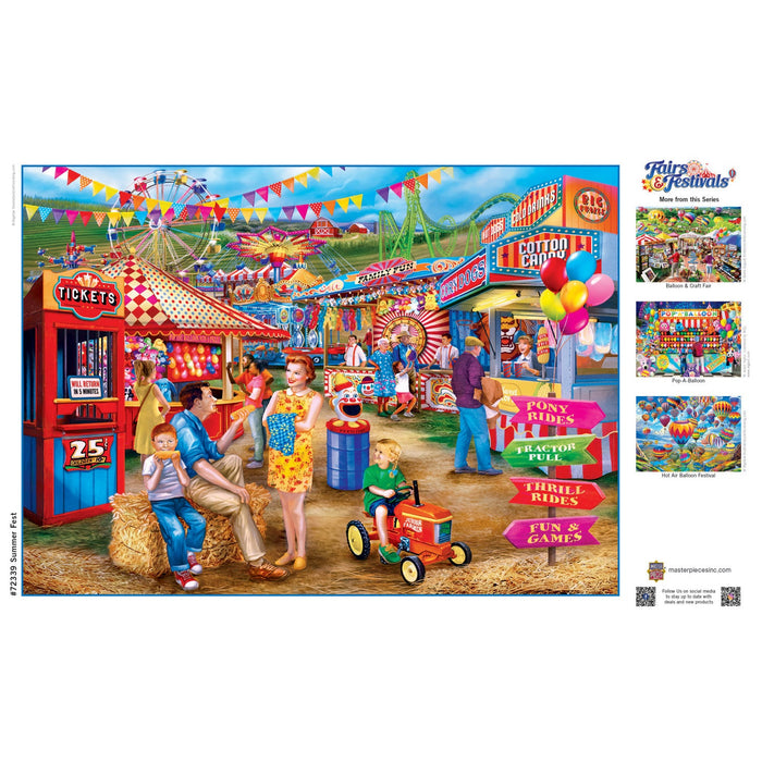 Fairs & Festivals - Summer Fest 1000 Piece Jigsaw Puzzle - Just $16.99! Shop now at Retro Gaming of Denver