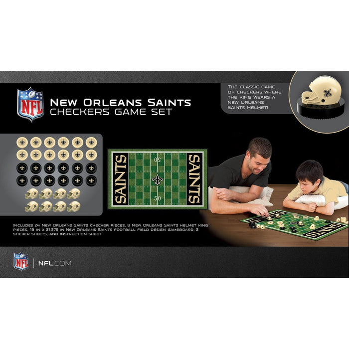New Orleans Saints Checkers Board Game - for just $19.99! 