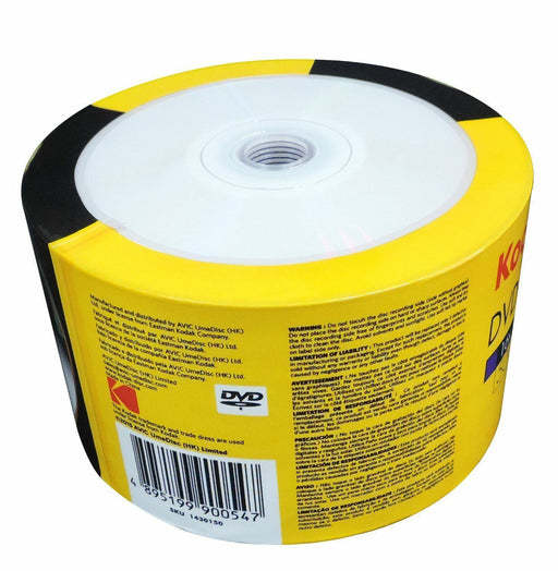 Kodak 16X DVD-R 4.7GB White Inkjet Hub [Discontinued] - for just $15.95! 