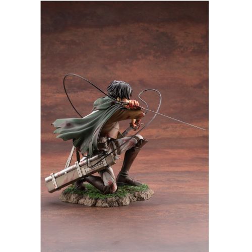 Kotobukiya  Attack On Titan Levi Fortitude Version Artfx J Statue - Just $174.18! Shop now at Retro Gaming of Denver