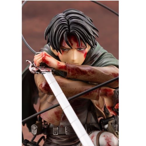 Kotobukiya  Attack On Titan Levi Fortitude Version Artfx J Statue - Just $174.18! Shop now at Retro Gaming of Denver