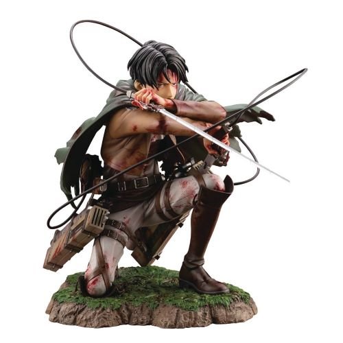 Kotobukiya  Attack On Titan Levi Fortitude Version Artfx J Statue - Just $174.18! Shop now at Retro Gaming of Denver