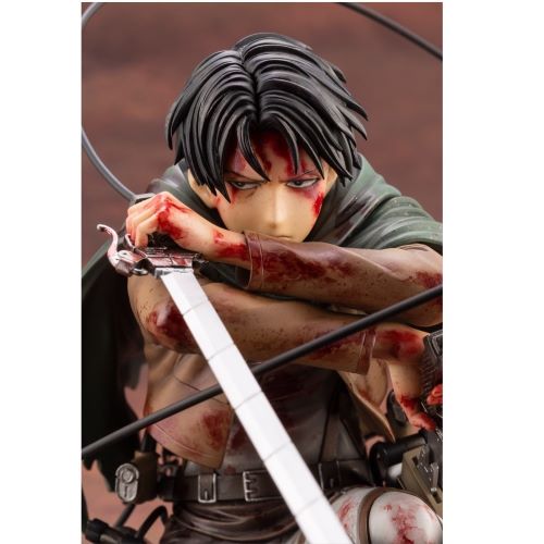 Kotobukiya Attack On Titan Levi Fortitude Version Artfx J Statue - for just $184.99! 