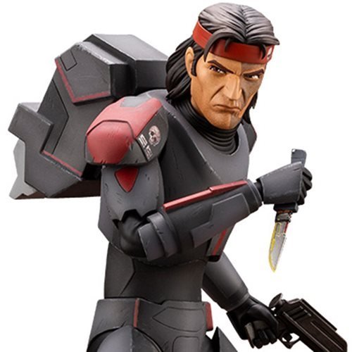 Kotobukiya Star Wars: The Bad Batch Hunter ARTFX 1:7 Scale Model Kit - for just $188.86! 