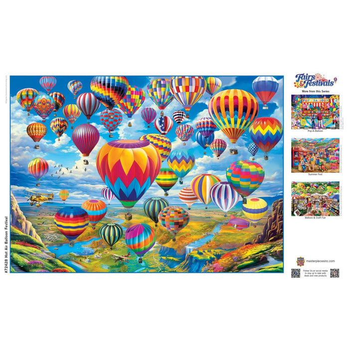Fairs & Festivals - Hot Air Balloon Festival 1000 Piece Jigsaw Puzzle - for just $16.99! 